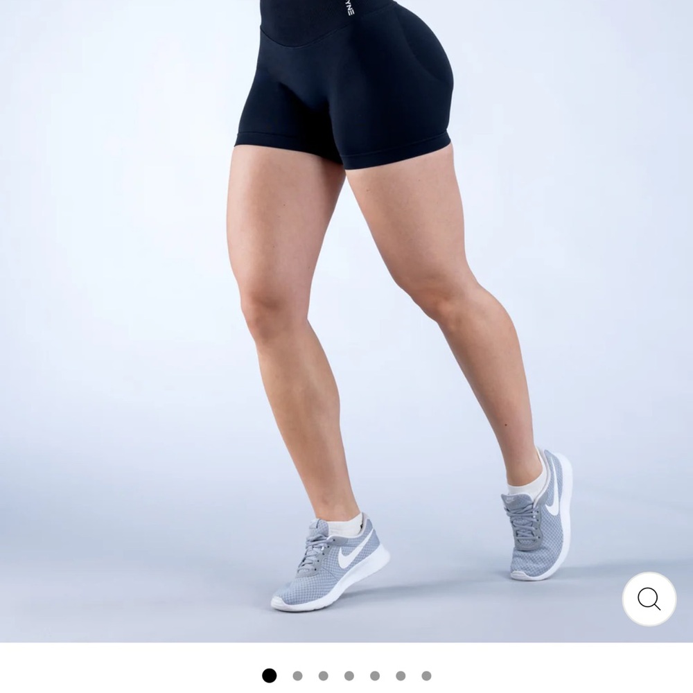 Women's Black Bike Shorts